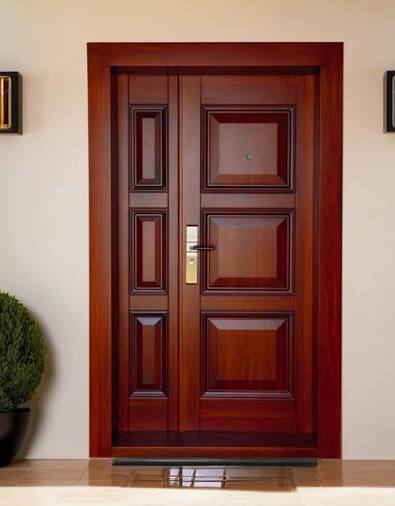 Timber wooden door