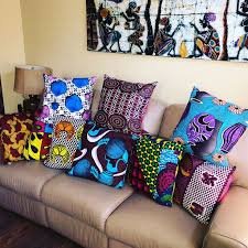 Ankara Throw Pillow Set